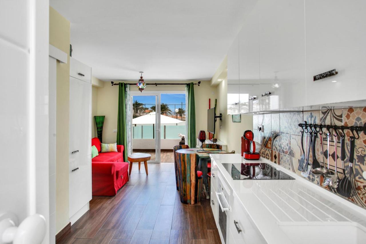 Casa Del Sol, Beautiful Terrace, Fast Wi-Fi, Pool Appartement Costa Adeje  Buitenkant foto