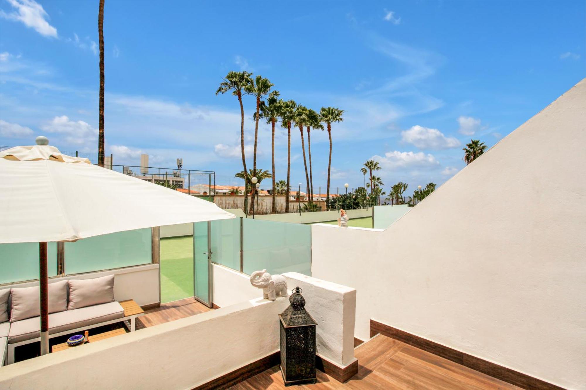 Casa Del Sol, Beautiful Terrace, Fast Wi-Fi, Pool Appartement Costa Adeje  Buitenkant foto